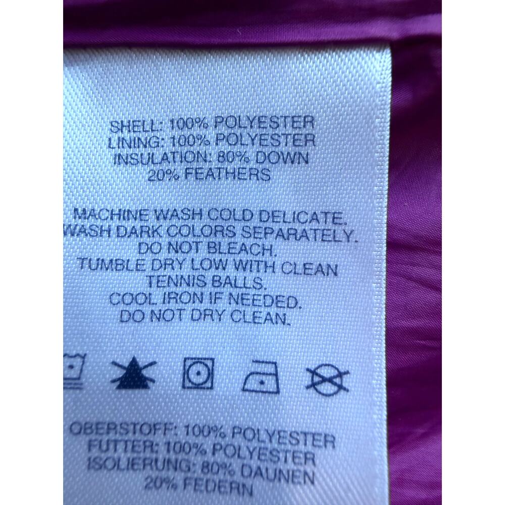 Statement Printed Down Long Removable Hooded Puff… - image 4